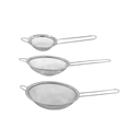 Juego de 3 coladores acero inoxidable 29 cm, 26 cm y 20 cm @