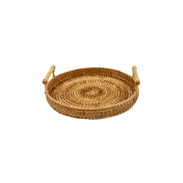 Bandejas de servicio 24 cm ratán@