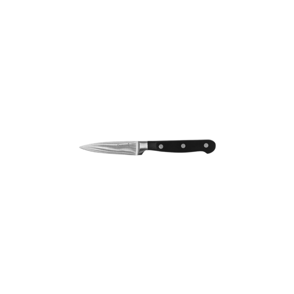 Cuchillo mondador 3.5”Hoja de acero completa, mango ABS, triple remache@