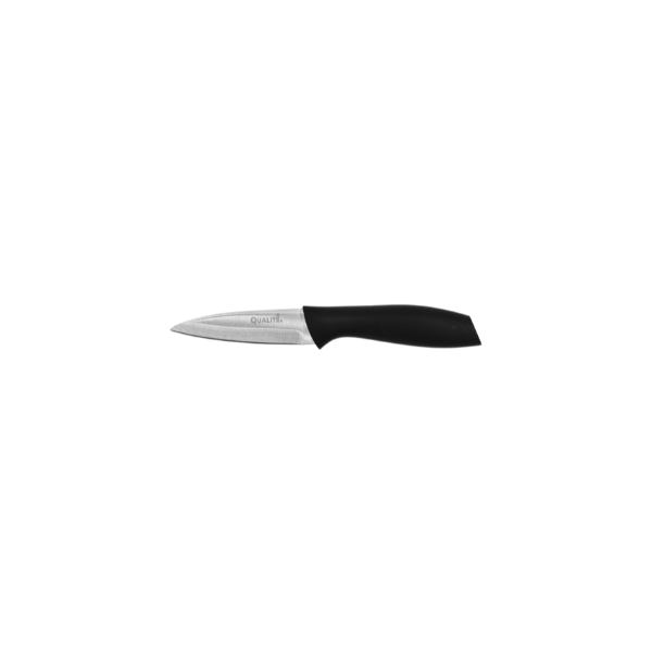 Cuchillo mondador 3.5”Hoja de acero completa, mango PP ergonomico@