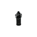 Termo Doble Pared De Acero Negro Insulado 1 L @