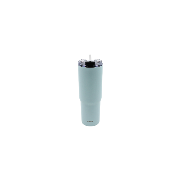 Termo Doble Pared De Acero Verde Menta 900 ml@