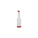 Vertedor de jugo 1L plástico rojo@