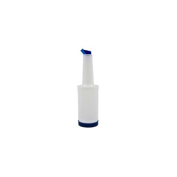 Vertedor de jugo 1L plástico azul@