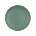 Plato trinche cup 21 cm-8.4" melamina verde mate@