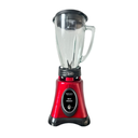 Licuadora Max Power Cromada Roja Interruptor de 1 velocidad con pulso@