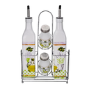 Juego de dispensadores de aceite y vinagre 5 piezas de vidrio MOD. ATA0925 Home Addict (8)