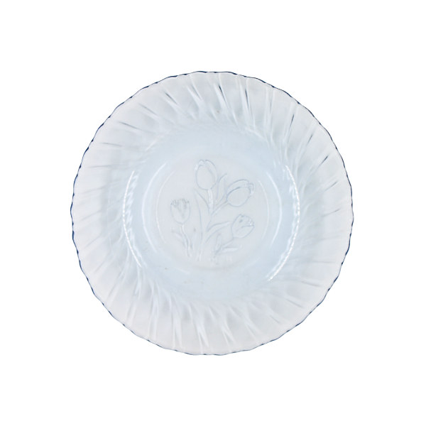 Plato hondo Tulipán Sky Blue