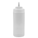 Botella dispensadora para aderezo transparente 16 oz 