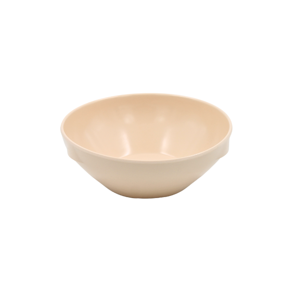 Bowl conico 6.5 pulg. melamina beige