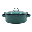 Budinera recta de peltre 26 cm Cinsa Peltre aqua jaspeada(BAJA)
