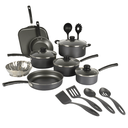 Bateria de Cocina Tramontina Primeware Negra 18 Piezas