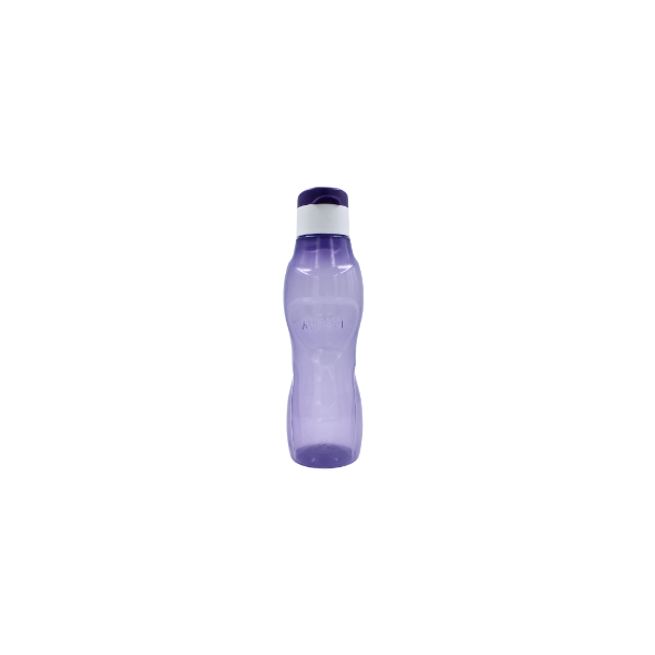 Botella 1 litro translucido gris y morado(BAJA)