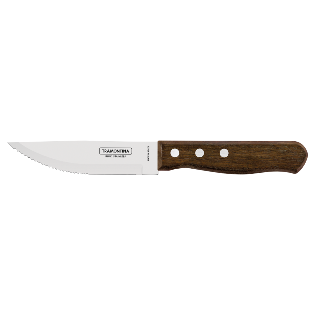 Cuchillo para asado Jumbo con sierra 5"Tramontina