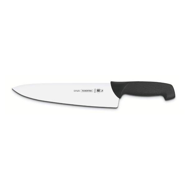 Cuchillo profesional para Chef 10 pulgadas Tramontina Mango Negro