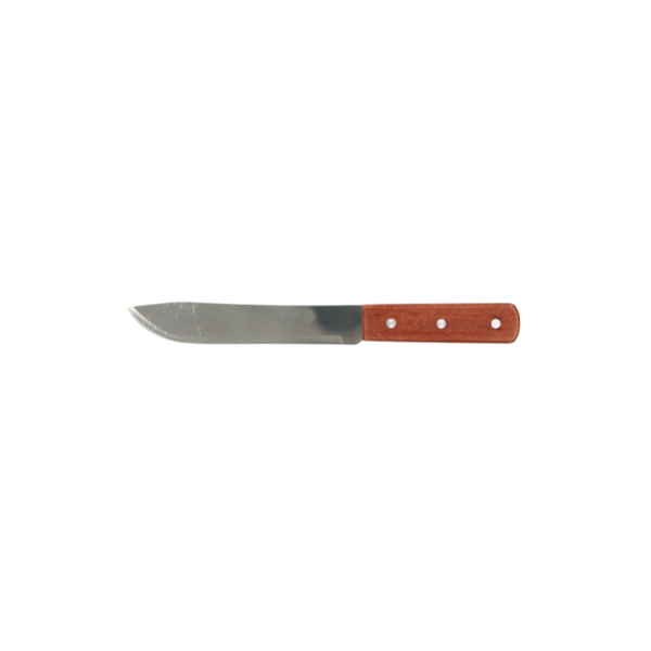 Cuchillo de cocina con mango De Madera 5"
