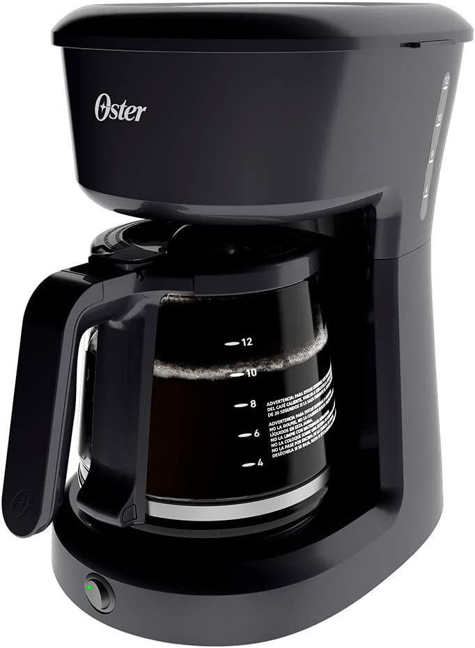 Cafetera Oster 12 tazas Negra(BAJA)