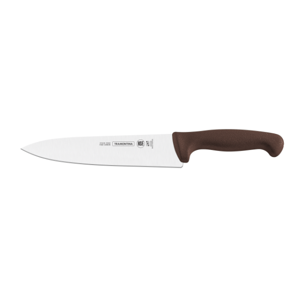 Cuchillo profesional para cocinero mango color café 10"