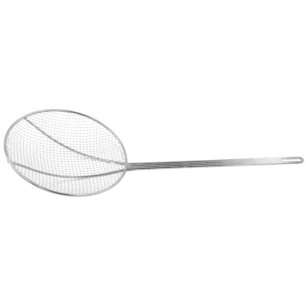 Espumadera redonda malla fina 9"