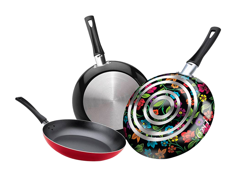 Juego de 3 Sartenes Ekco Origenes 18, 20, 24 cm