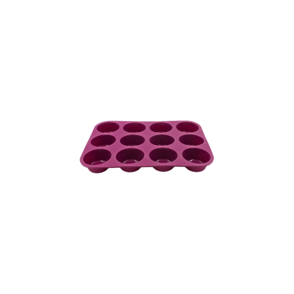 Molde de silicón para 12 cupcakes Press