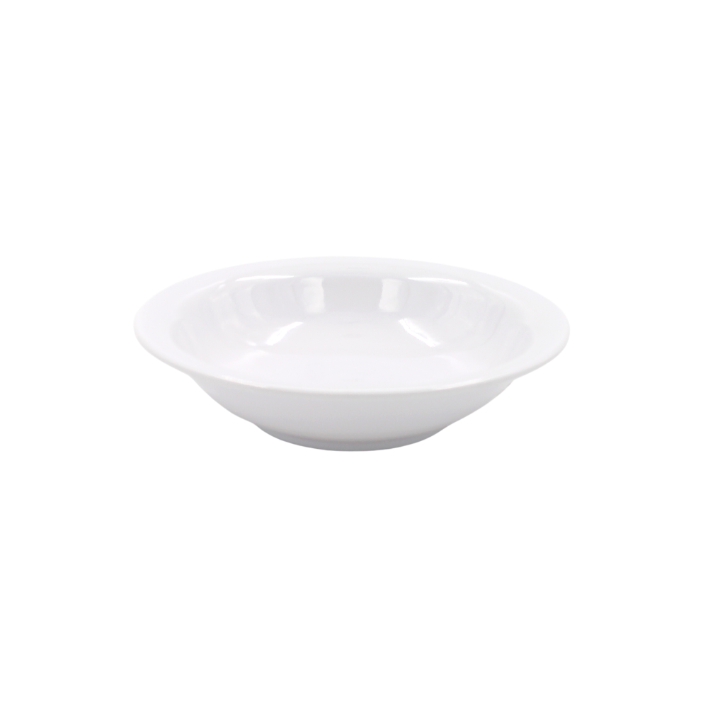 Plato sopero 7.5" 19 cm pulgadas melamina blanca Tavola