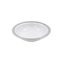Plato sopero 7.5" 19 cm melamina Premium Elegantza Gris