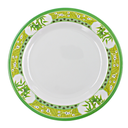 Plato Trinche 11" 28 cm melamina Bambú Verde Clorofila