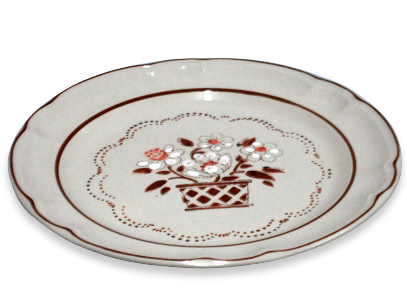 Plato trinche 26 cm Flor de Otoño Santa Anita