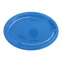 Plato oval 11.5" 29 cm melamina azul