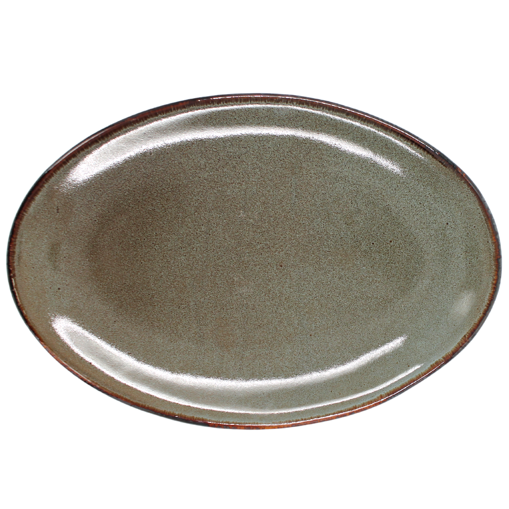 Platón Ovalado 34 cm OTB Tacana