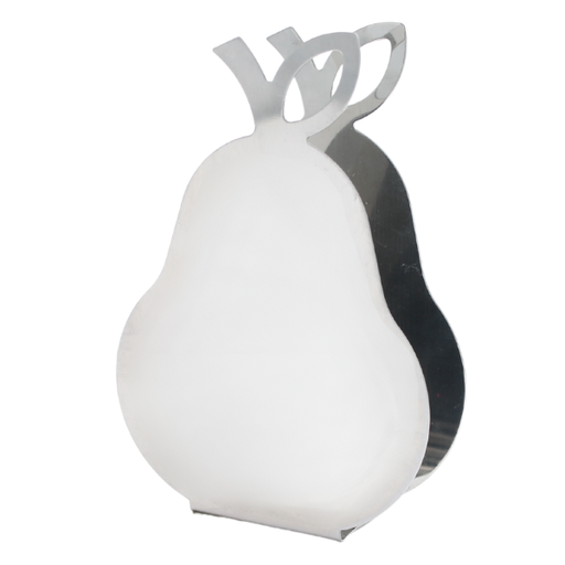 [1386157] Servilletero Pera Acero Inoxidable