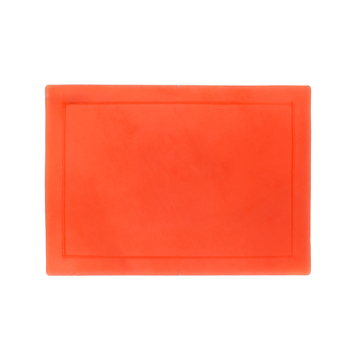 [841020] Tabla para picar 25x35x1/2 polietileno naranja