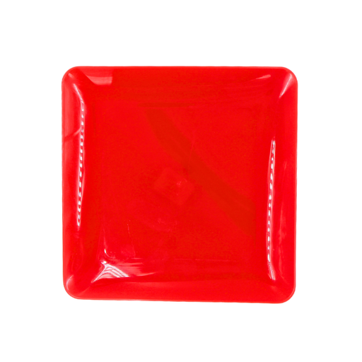 [1489111] Plato Trinche chico polipropileno rojo