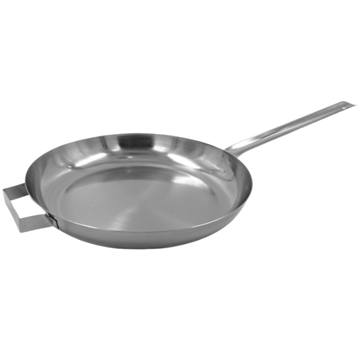 [1614189] Sartén no.10 40 cm acero inoxidable 430 Pam