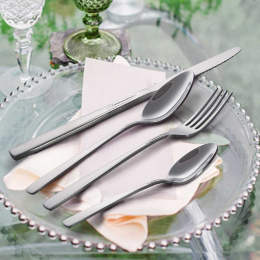 [1386368] Juego de cubiertos de 24 piezas para 6 personas Malaga(ONE SHOT)