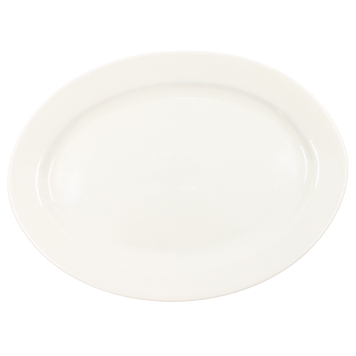[1919360] Platón ovalado llano 31 cm Anfora Blanco (Lote 5)