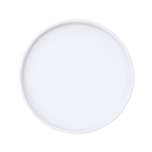 [1162817] Plato Barcelona 23 cm melamina blanca mate