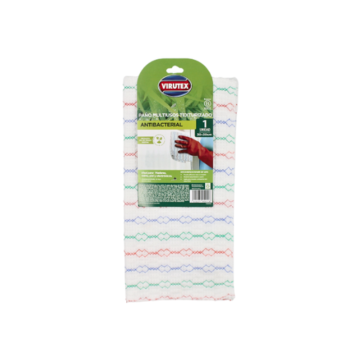 [1072780] Paño multiuso texturizado antibacterial 30X30(BAJA)