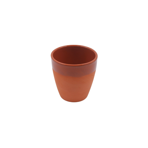 [1530730] Vaso de barro 330 ml 9x9.5 cm(BAJA)