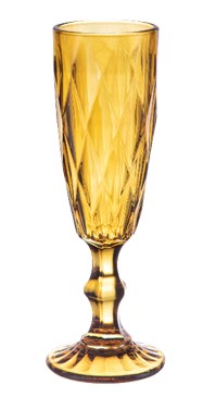 [1332465] Copa flauta Libia Ambar 170 ml vidrio Vittori