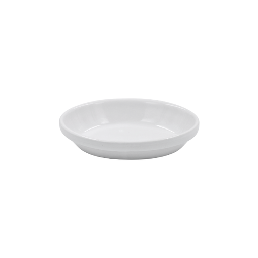 [16160757] Platón hornear ovalado 12 onzas Ultra blanco 16.5 cm
