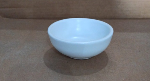 [16160949] Tazon 5 oz Salsa Dish Matte Ultra Blanco