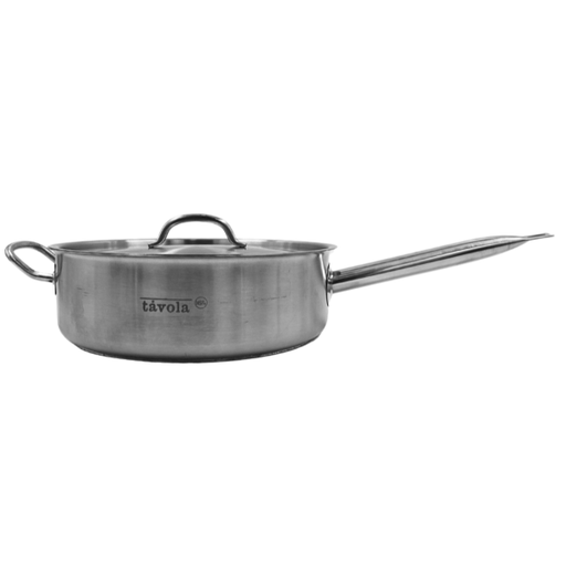 [1162928] Cazo de acero inoxidable 4.5 L@