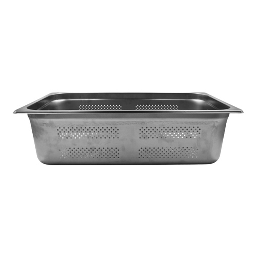 [1162970] Inserto entero perforado de acero inoxidable 6"@