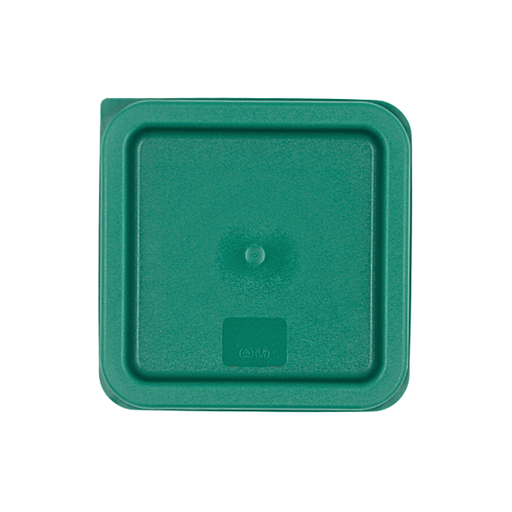 [11621048] Tapa verde para contenedor de policarbonato cuadrado 4 litros