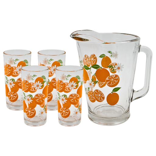 [3508294] Juego de Agua 5 piezas Naranjas Crisa (One Shot)