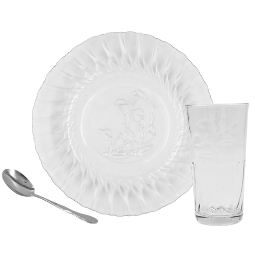 [3508307] Juego Ideal Clásica Cristalino 12 piezas(ONE SHOT)