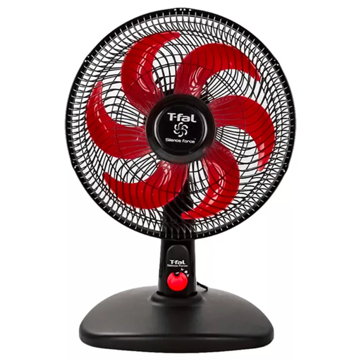 [11901419] Ventilador Silence Force 14" T-fal 2 en 1 Rojo/Negro @