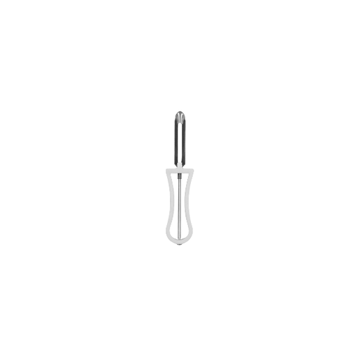 [9990025] Pelador 1 de acero inoxidable, mango plástico, medida: 15 x 3 cm@